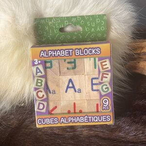 Alphabet Blocks NWT